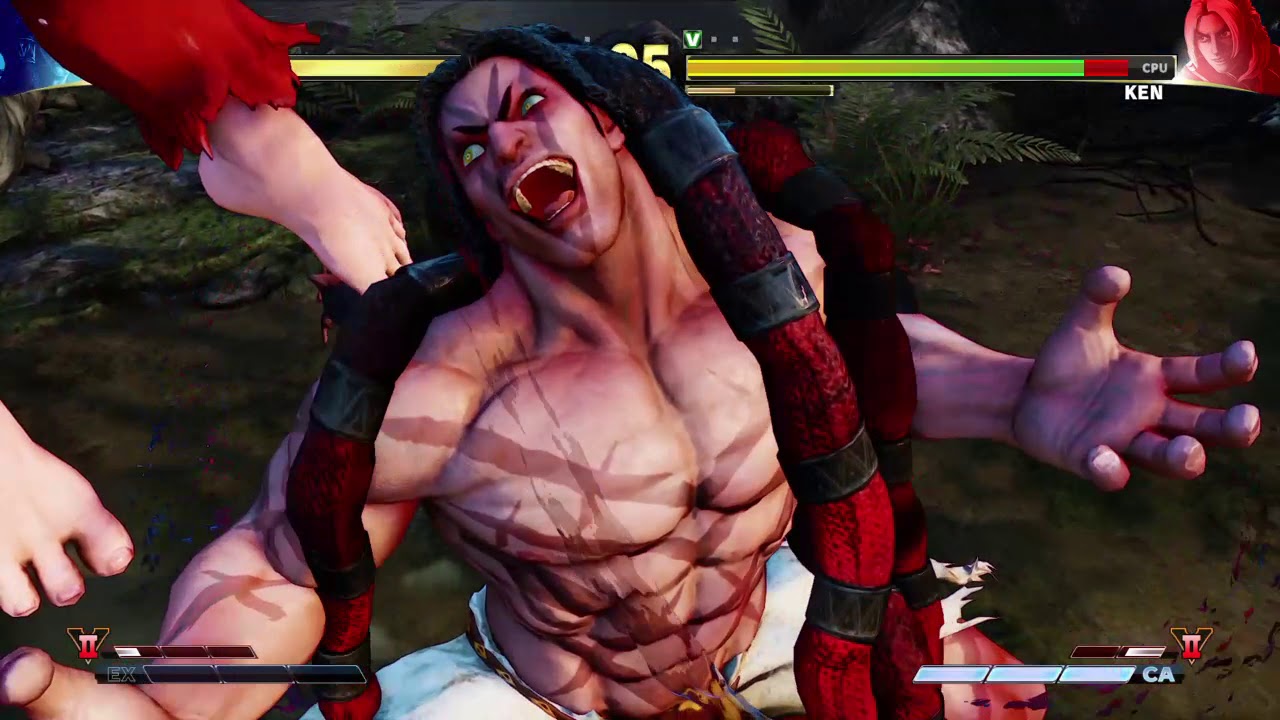 STREET FIGHTER V Necalli vs Ken