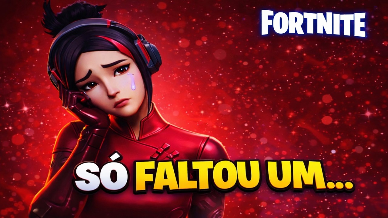 SÓ FALTOU UM...| Fortnite no PS4