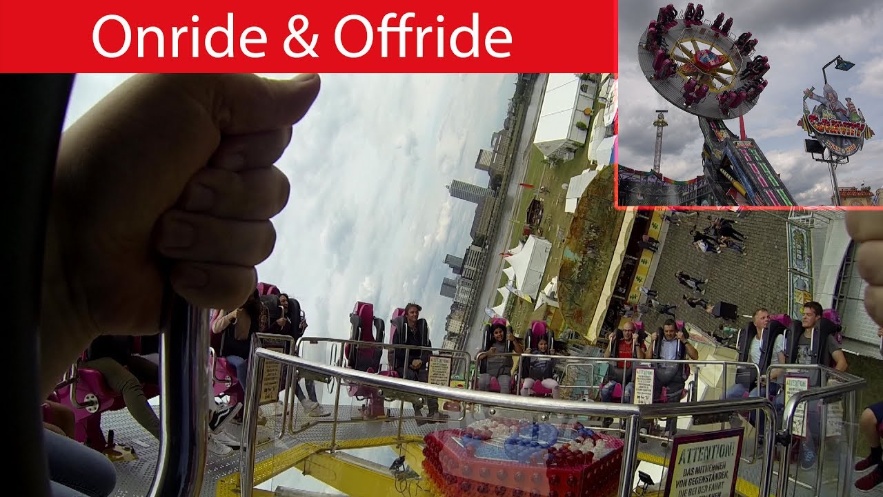 Mr. Gravity (Oberschelp) - Onride & Offride [POV / 60 fps] - Rheinkirmes 2017 in D&uuml;sseldorf