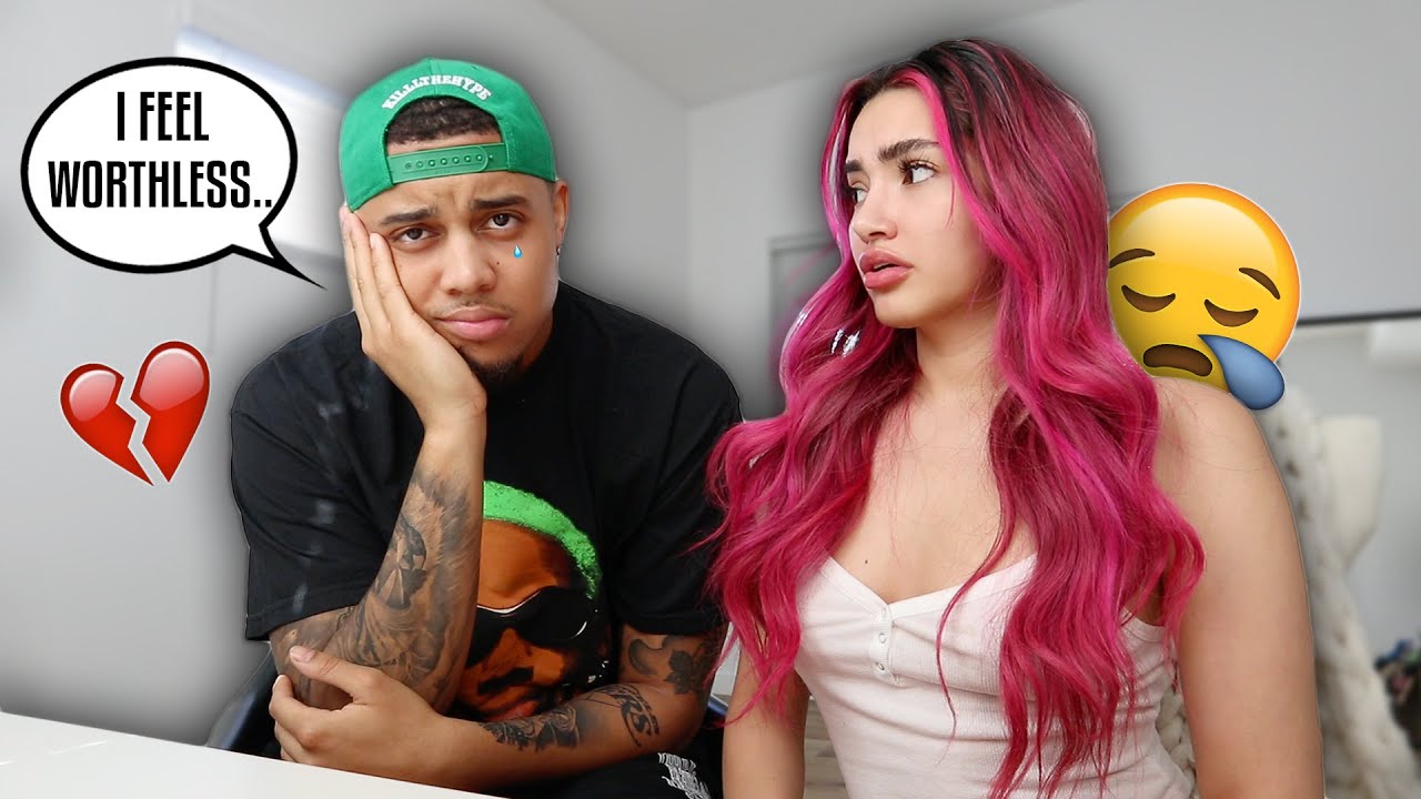 BEING EXTREMELY INSECURE TO SEE HOW MY GF REACTS!! **I CRIED..**