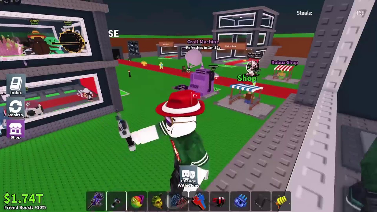 Roblox steal a brainot new uptade