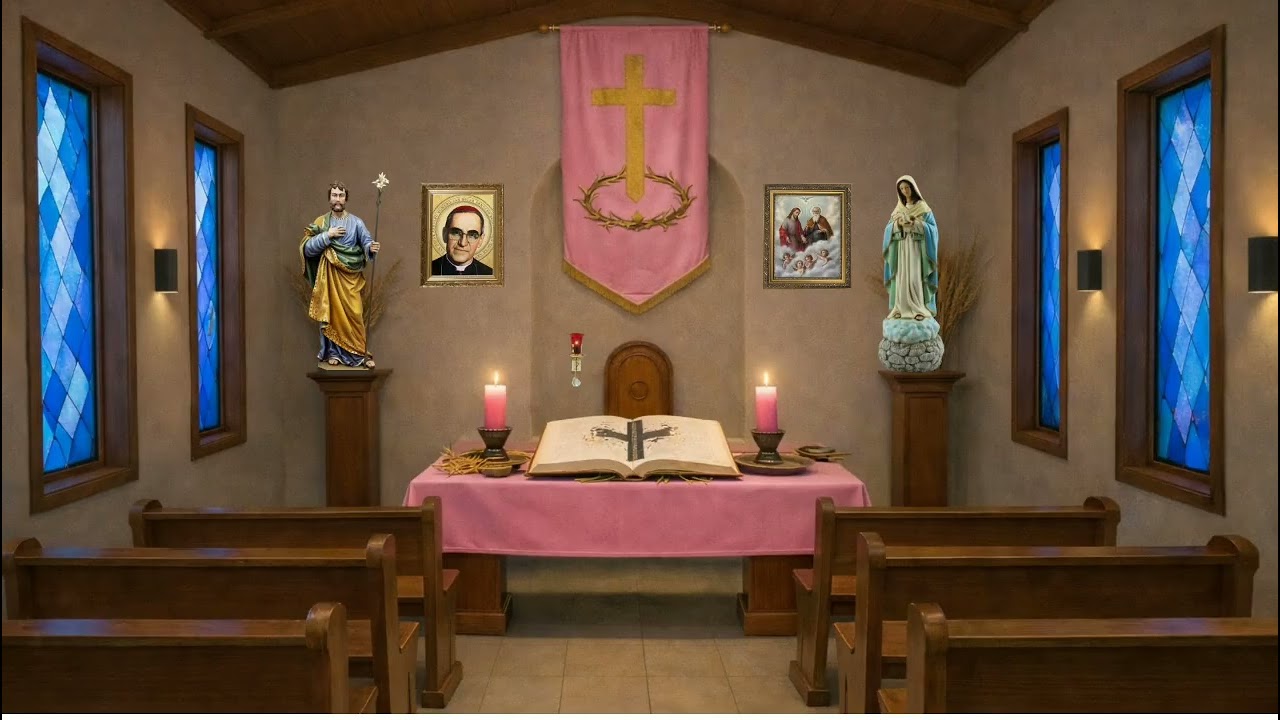 I Vísperas - Oración de la Tarde l   Domingo Laetare IV Semana de Cuaresma 