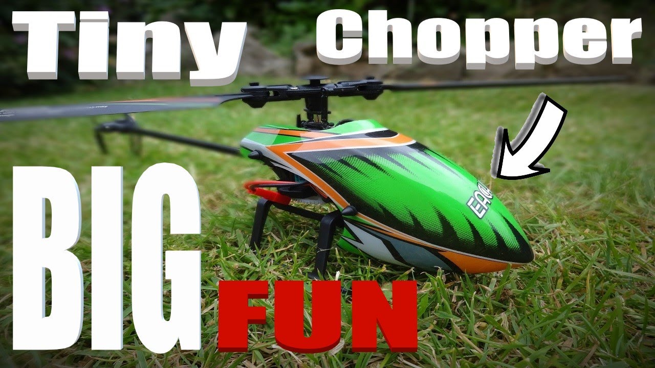 Noob Friendly RC Helicopter. Eachine E130 RTF Gyro Assisted Chopper!