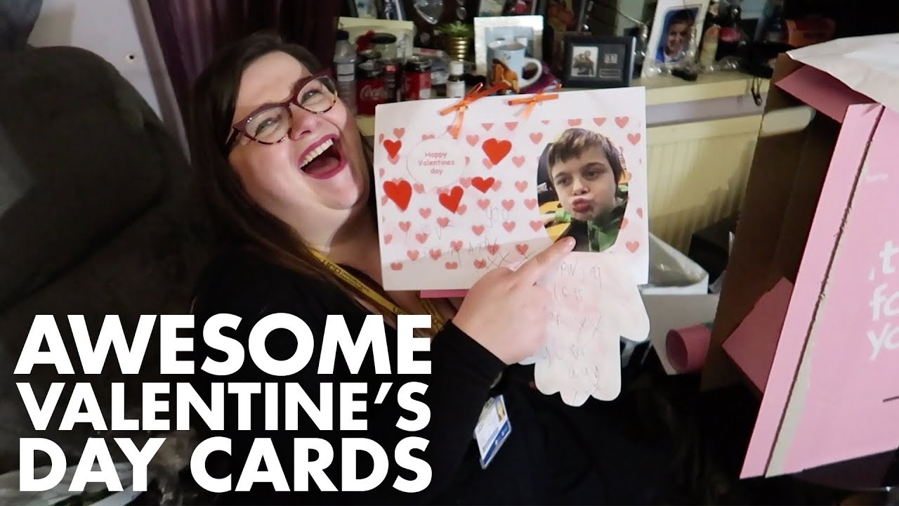 ANDY'S CARD WAS BETTER THAN MINE... | FAMILY VLOG