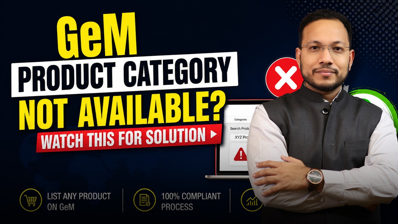 GeM Category Nahi Mil Rahi? Yeh Secret Koi Nahi Batata!