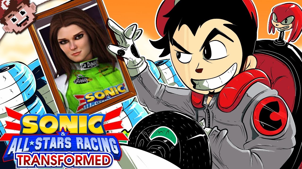GOTTA GO FAST! | Chilled's Celebrity Crush? (Sonic All Stars Racing w/ Friends)
