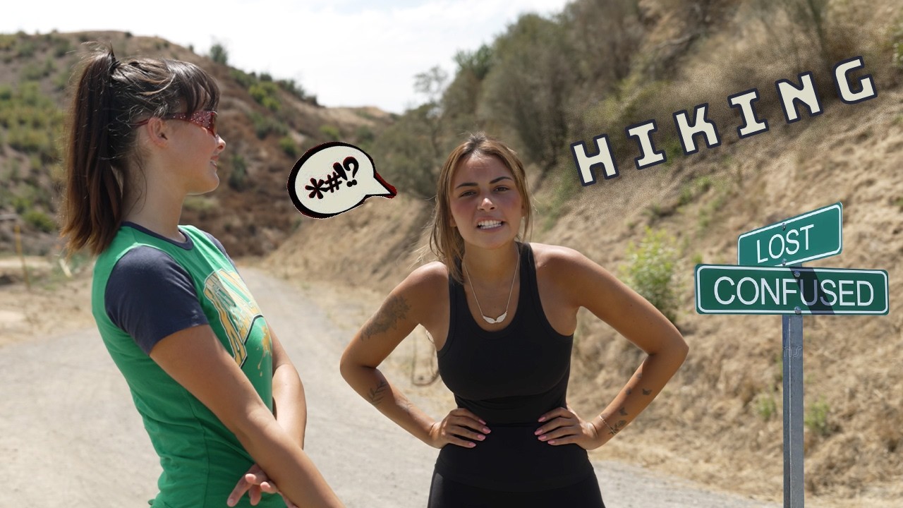 My friends forced me to go hiking
