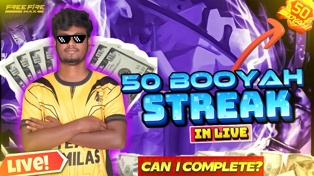38 STREAK RECORD BREAK PANALAMA? | Free Fire Max Live | GRANDMASTER RANK PUSH #narikoottam #fftamil