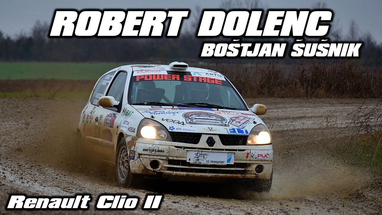 Robert Dolenc / Bostjan Susnik - 2. Rally Show Drinska Ada 2025 - Renault Clio 1.4