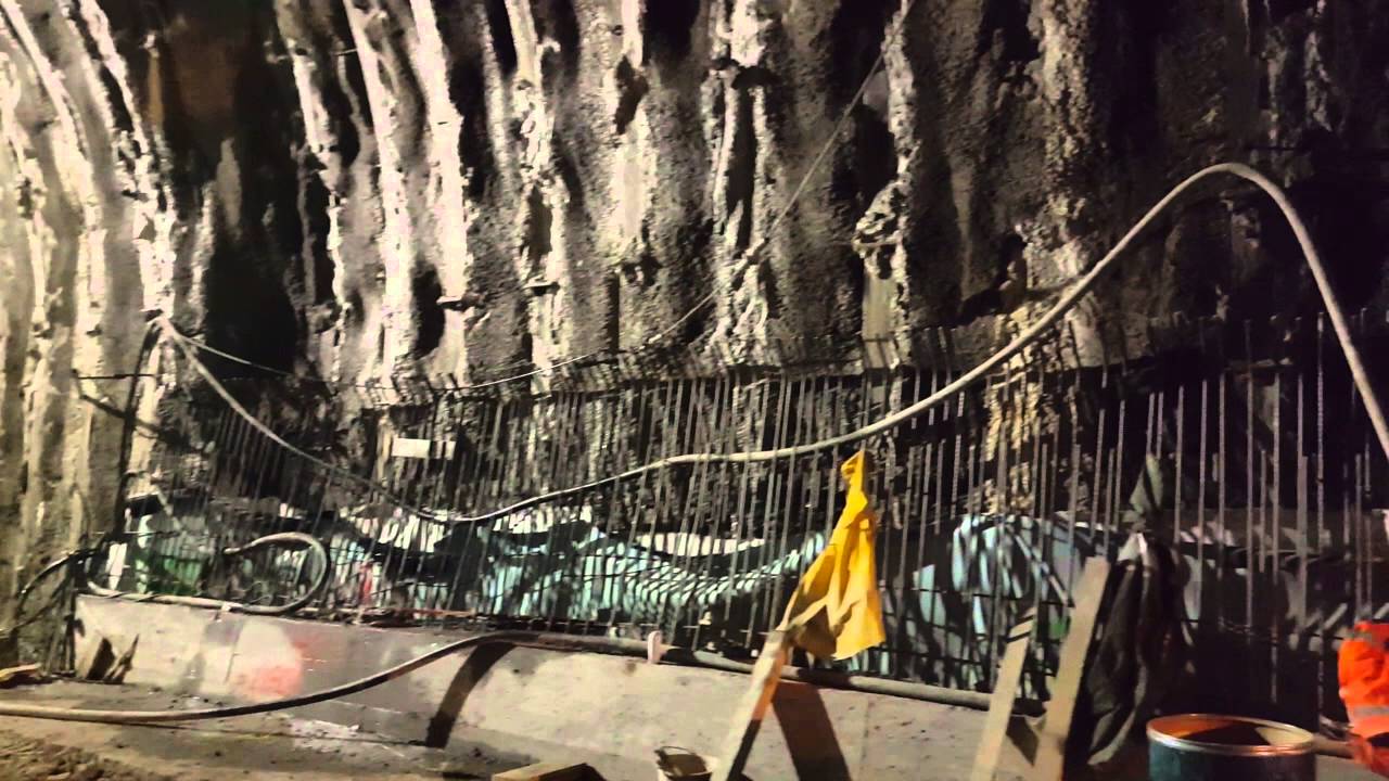 Le prime immagini del nuovo traforo di Tenda