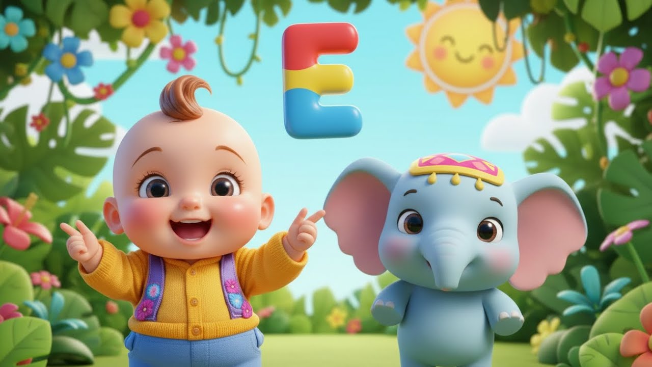 🎵 Jump Jump ABC Song A to Z | nursery rhymes for kids | Baby Song, Aprende ABC 🅰️🔤