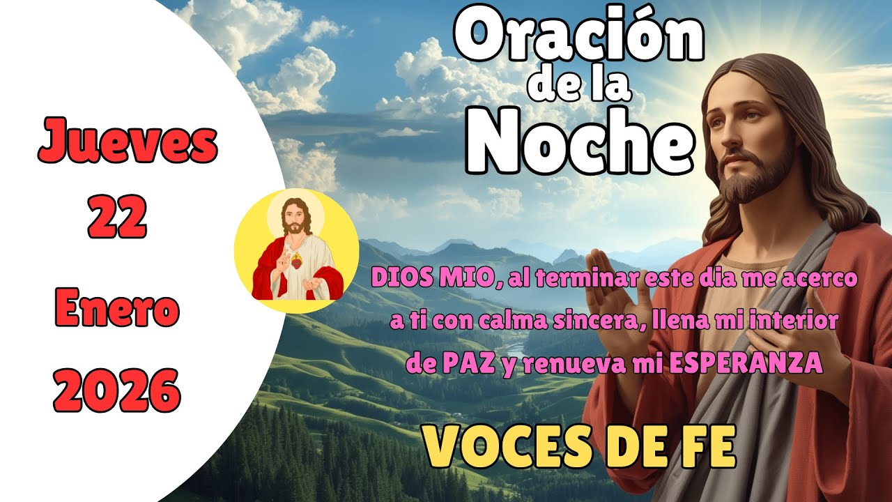 🔥 Oración de la Noche para Dormir en Paz y Entregar Toda Ansiedad a Dios