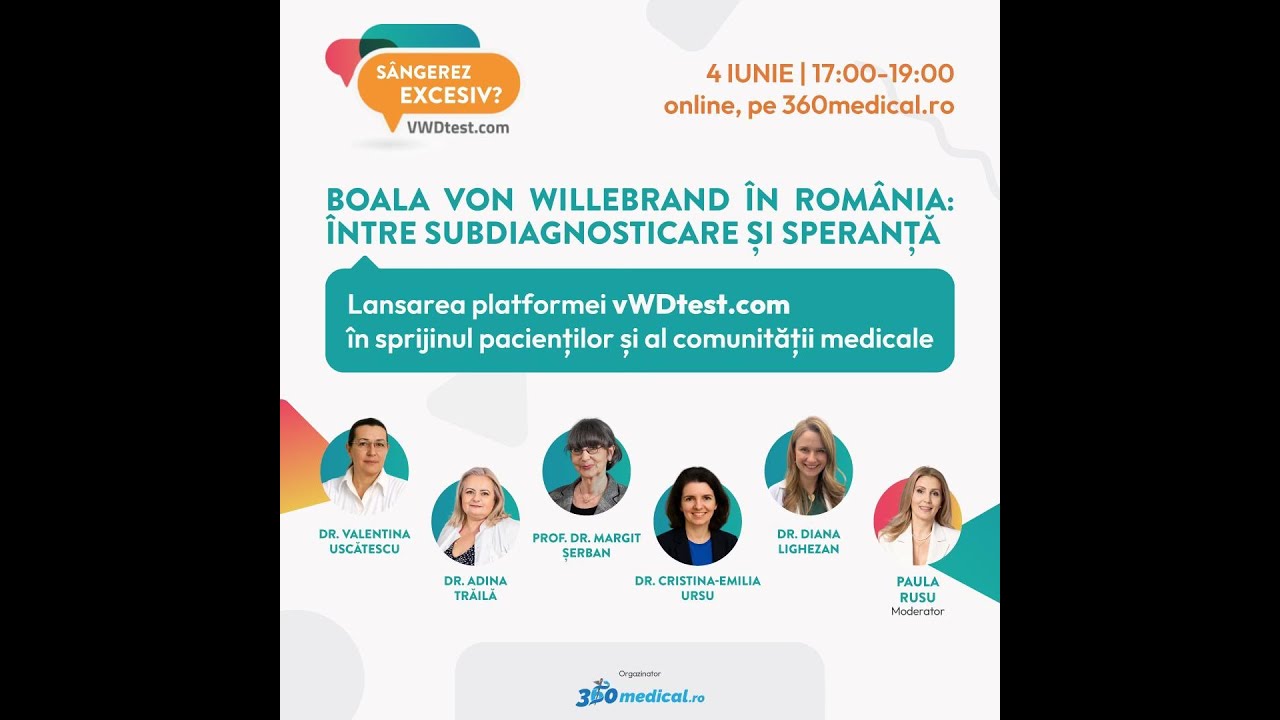 BOALA VON WILLEBRAND ÎN ROMANIA: INTRE SUBDIAGNOSTICARE SI SPERANTA