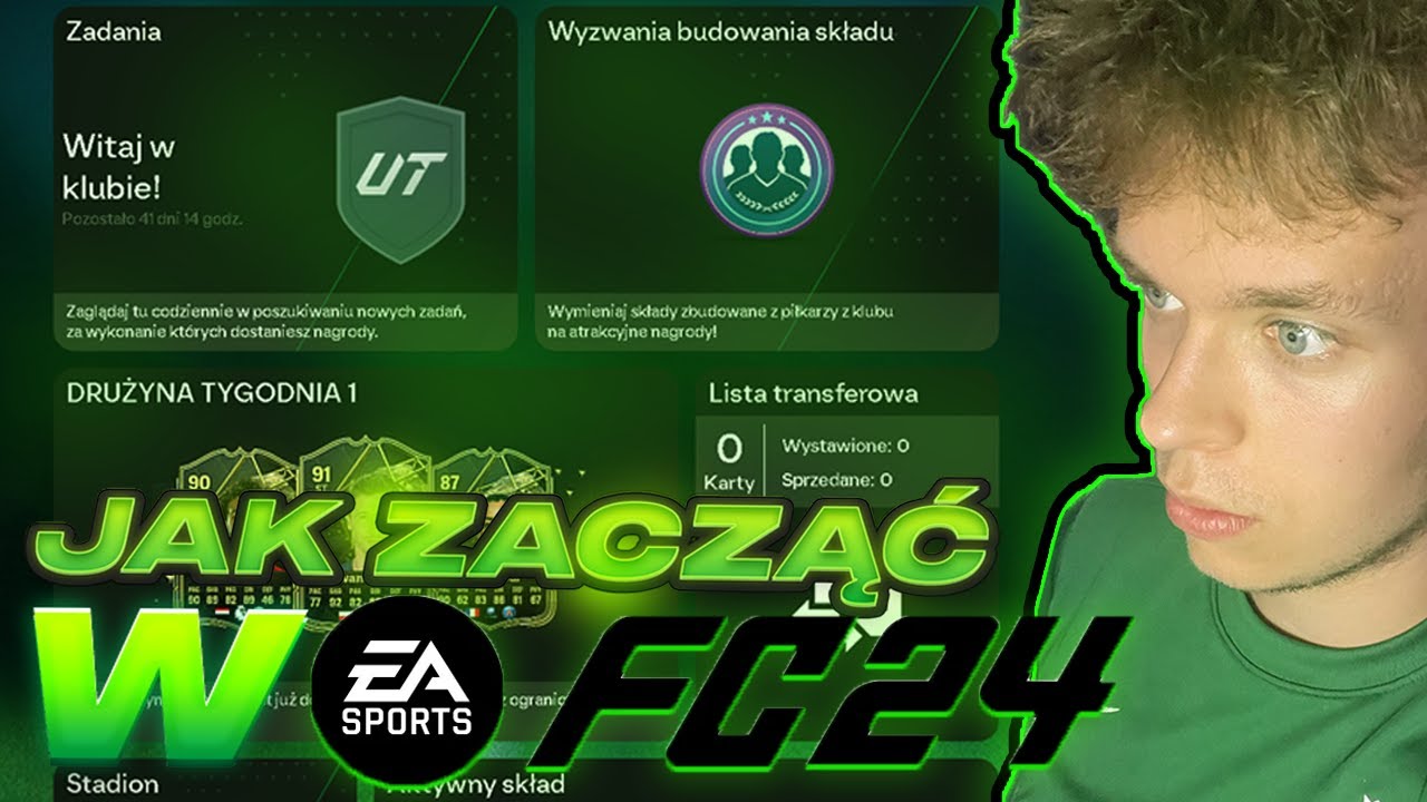 JAK ZACZĄĆ NA WEB APP W EA FC 24! | MOJ POCZATEK