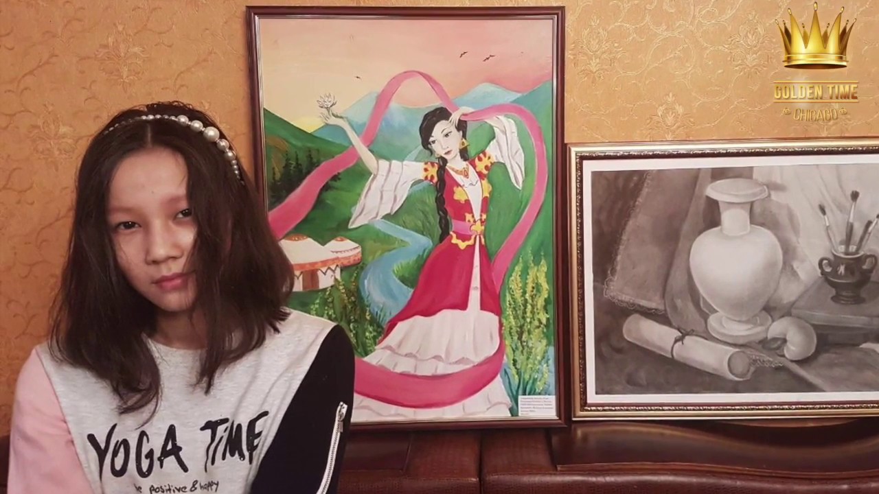 Sabyrzhanova Ayaulym Танец весны. Натюрморт Golden Time Online Chicago 2018