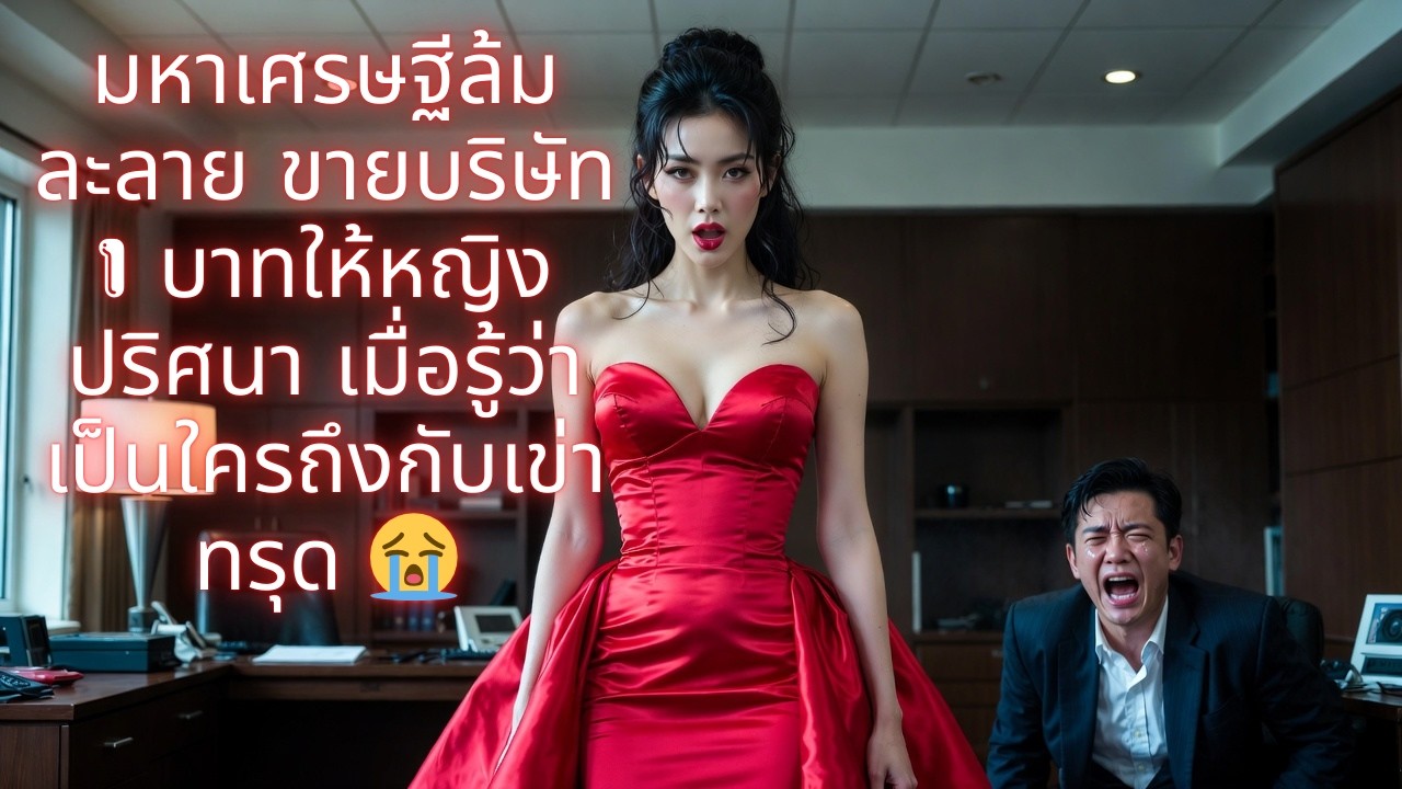 มหาเศรษฐีล้มละลาย ขายบริษัท 1 บาทให้หญิงปริศนา เมื่อรู้ว่าเป็นใครถึงกับเข่าทรุด 😭