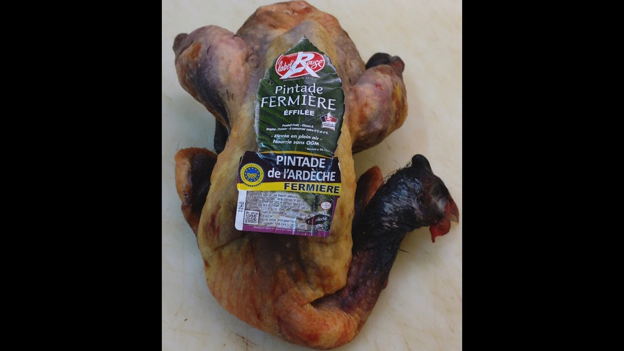 Recette Boucherie Charcuterie Artisanale - Préparation d'une Pintade