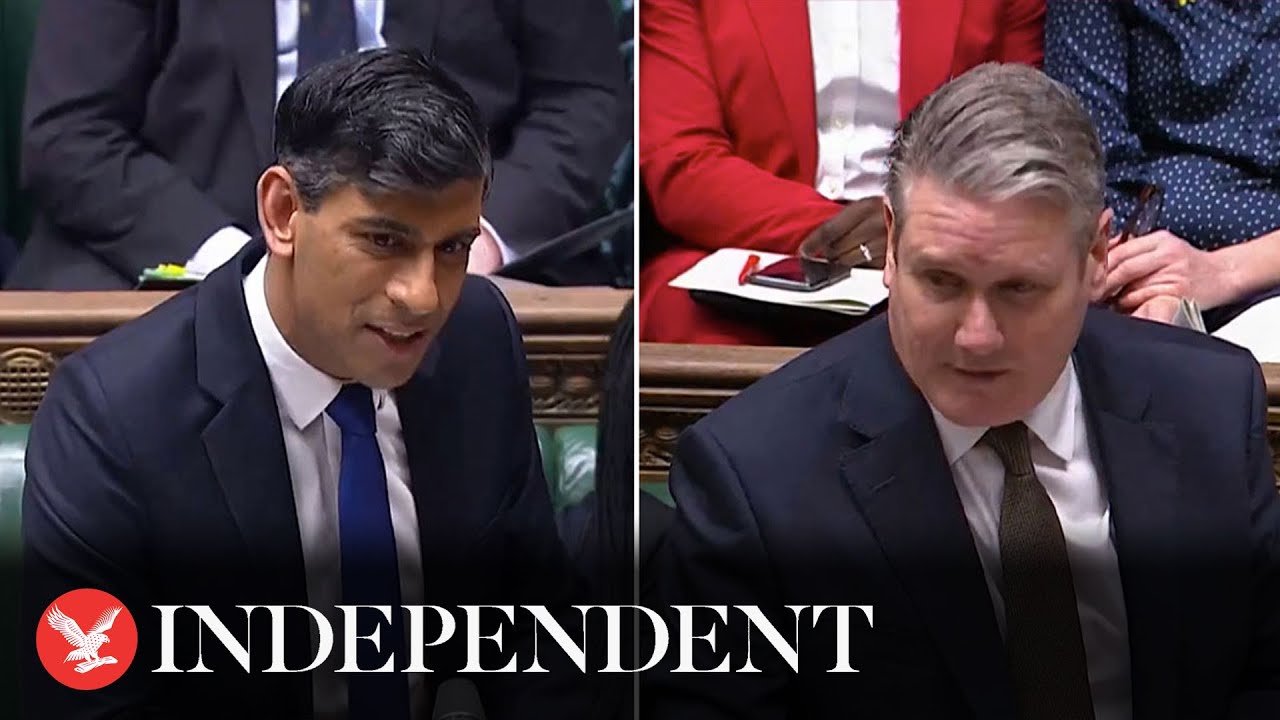 Watch in full: Keir Starmer demands Rishi Sunak calls general election in heated PMQs exchange