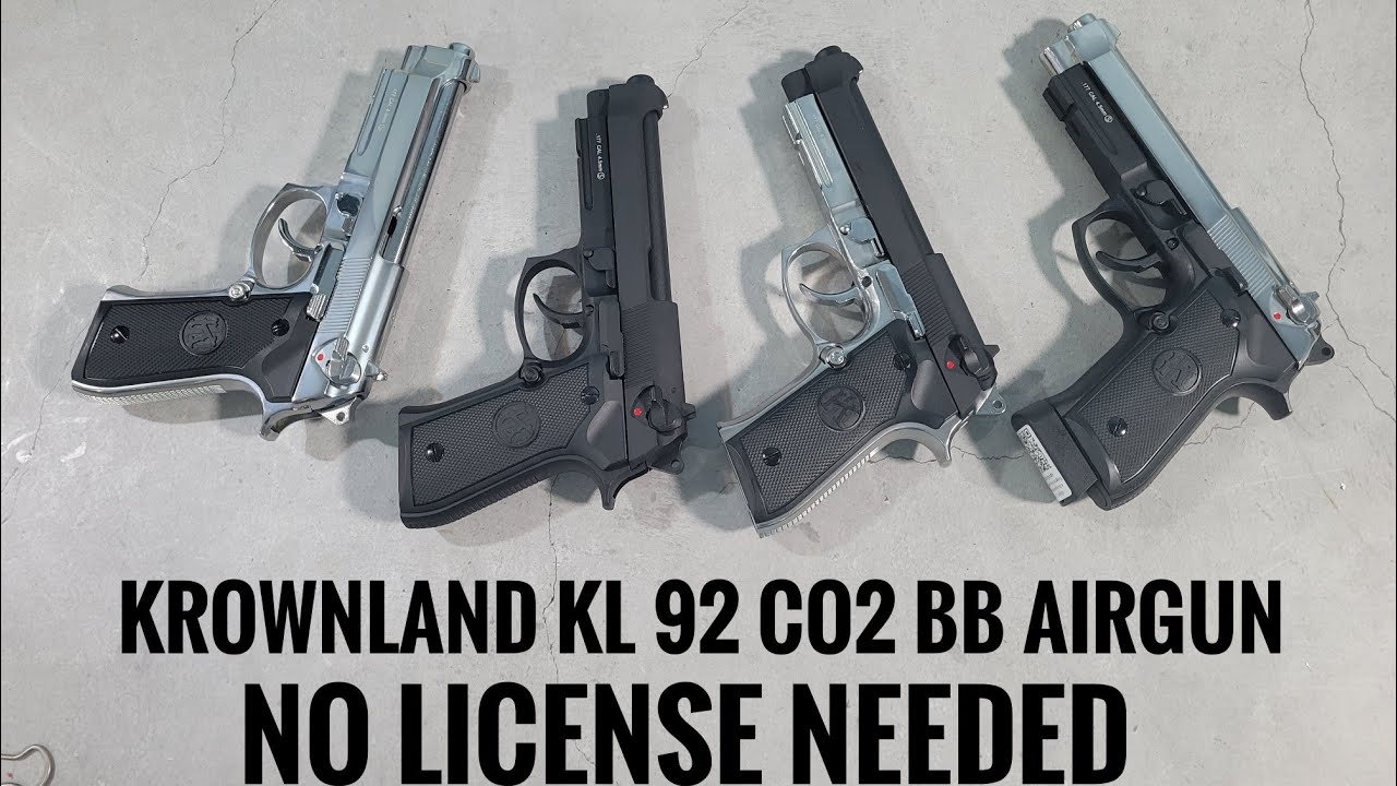 Krownland KL 92 CO2 BB airgun in india no license required.