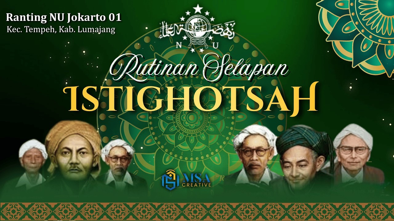 LIVE‼️ Selapanan Istighotsah Ranting NU Jokarto 01 | Kec. Tempeh Lumajang