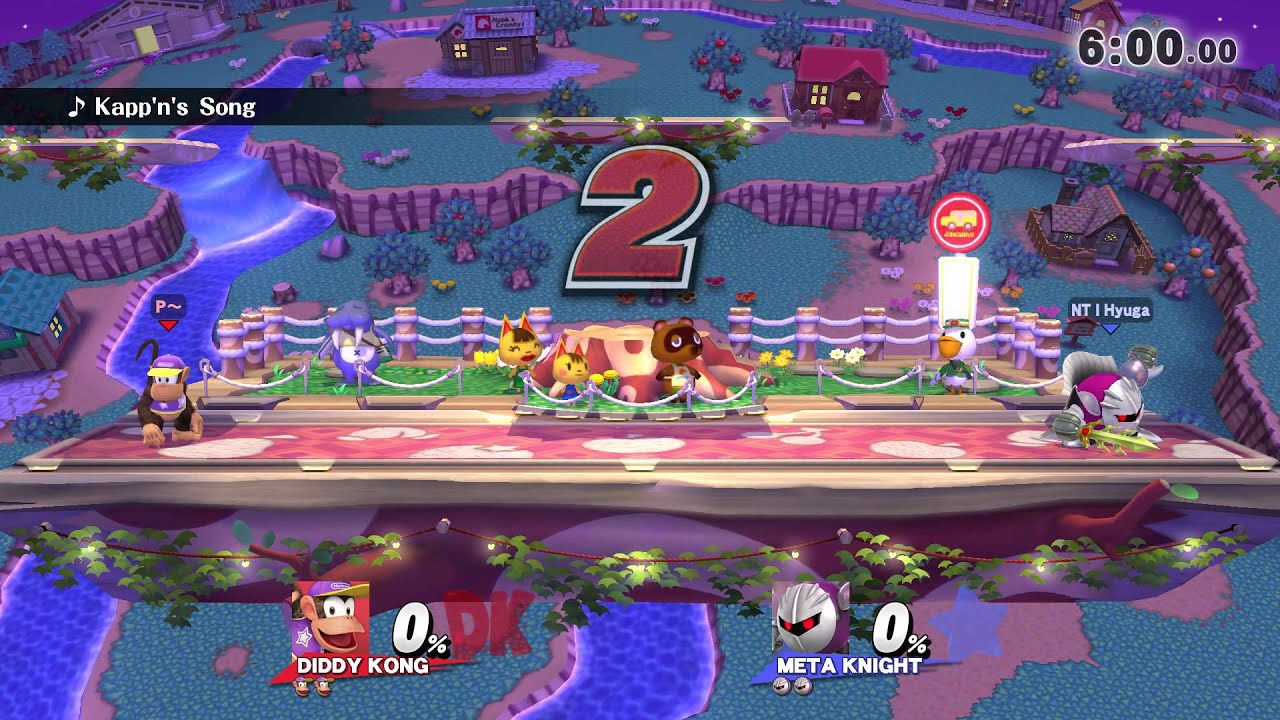 Smash4: Hyuga (Metaknight) Vs Phantom (Diddy Kong) Al mejor de 5