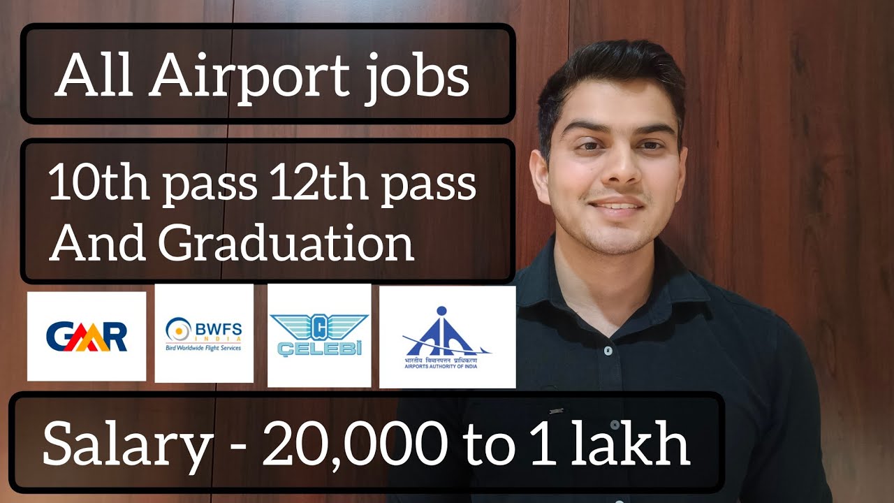 Airport jobs in India | Ground Handling jobs at airport | Ground staff vacancies in India