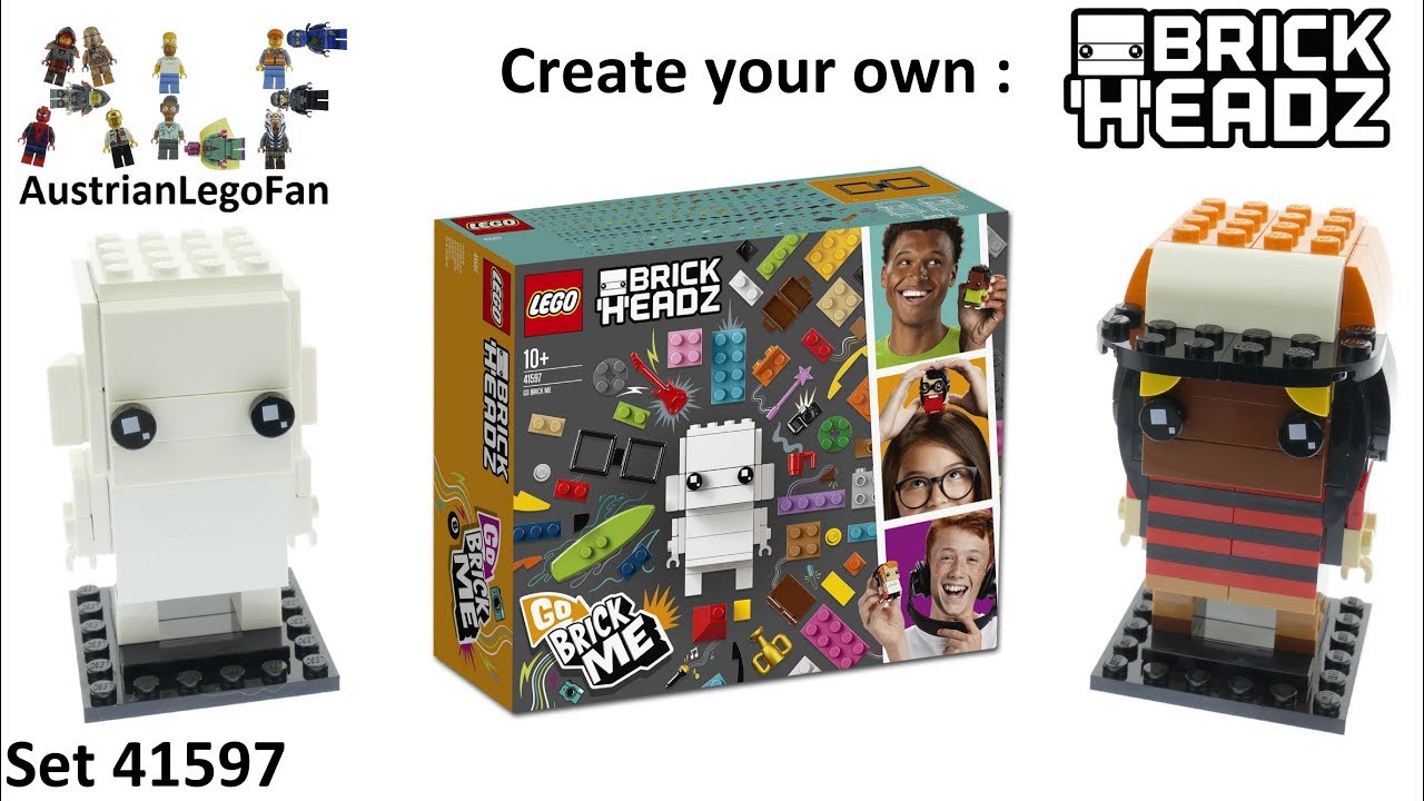 Lego Brickheadz 41597 Go Brick Me - Lego Speed Build Review