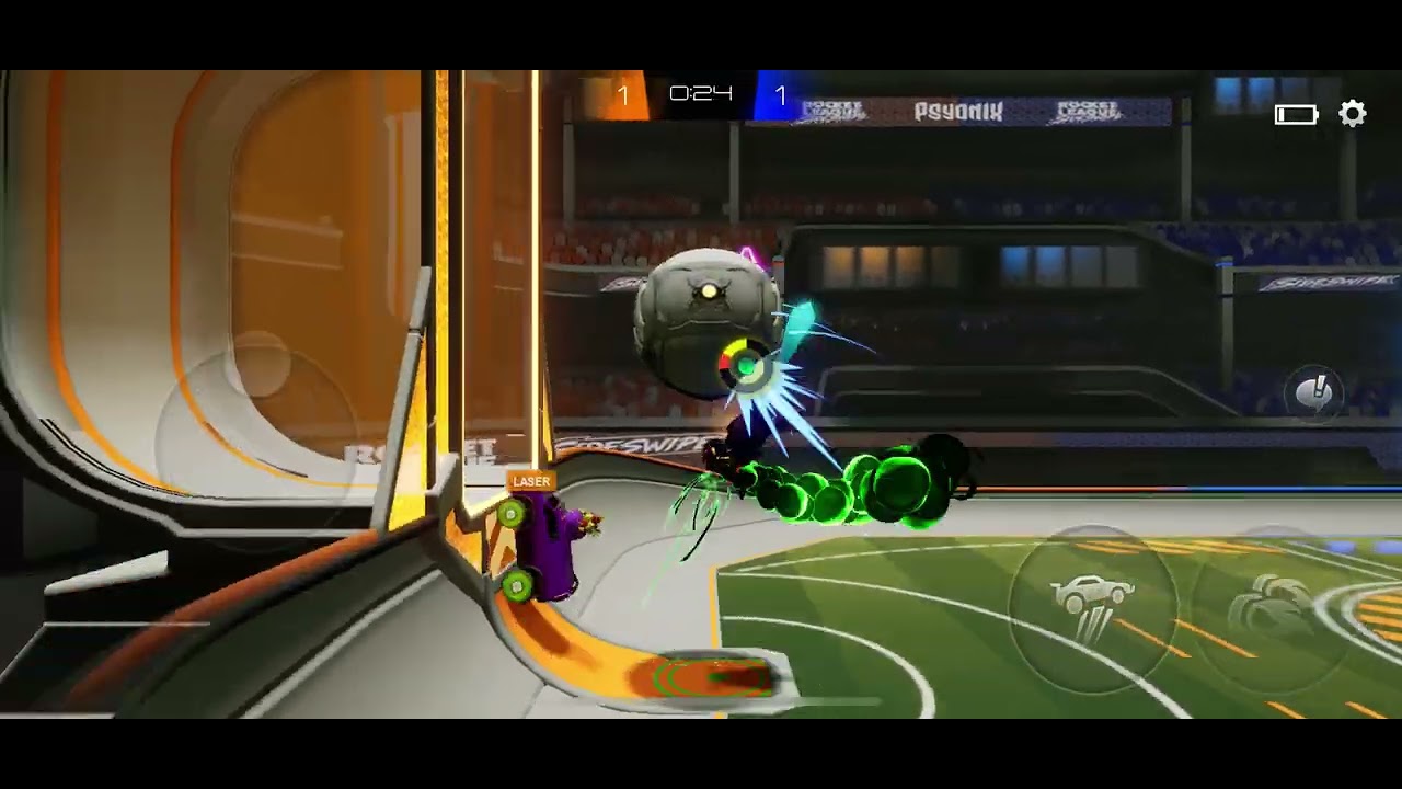 Rocket league side swipe