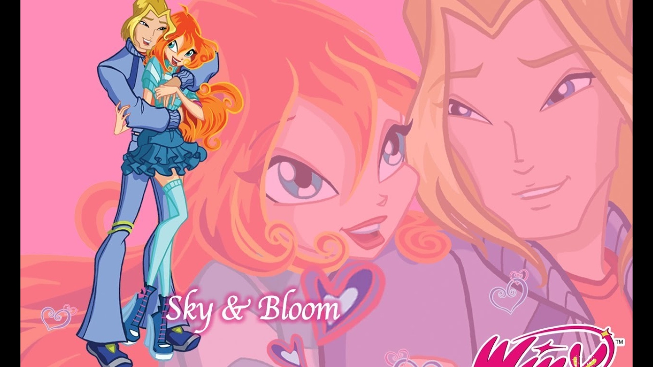 Winx club Bloom and Sky- I'm in heaven when u kiss me