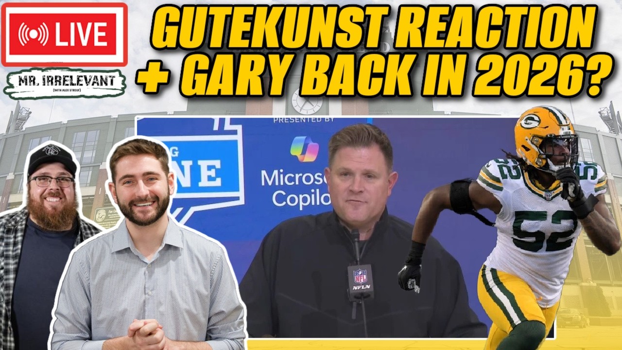 LIVE: Packers GM Combine Notes + Bears HC Snaps & Ticket Revocation Debate