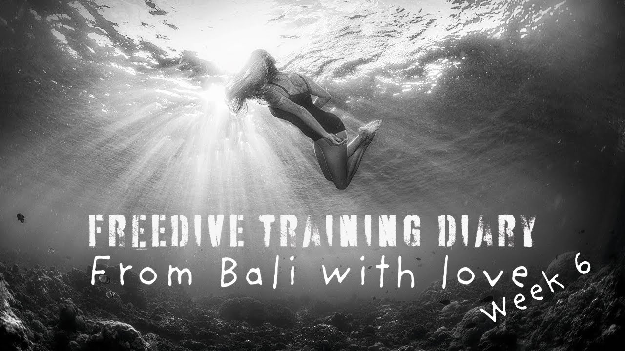 Freedive training diary from Bali with love - week 6 / Girls that freedive / Boat diving