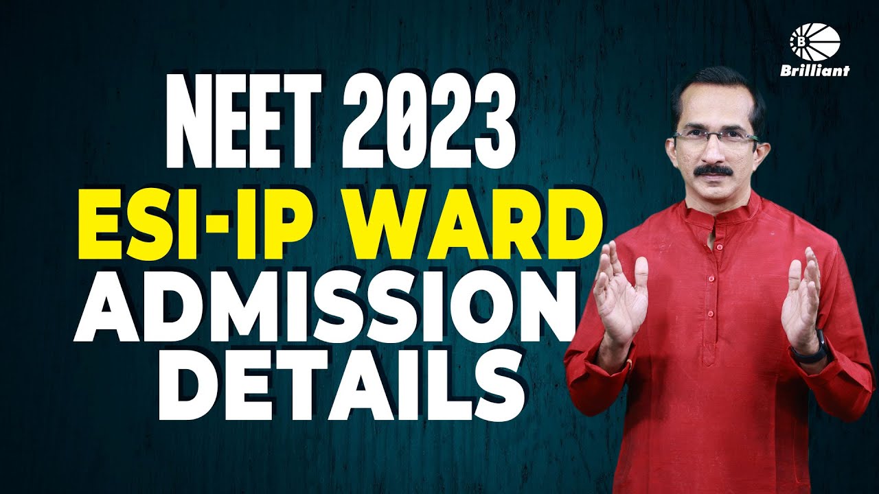 ESIC QUOTA ADMISSION | NEET 2023