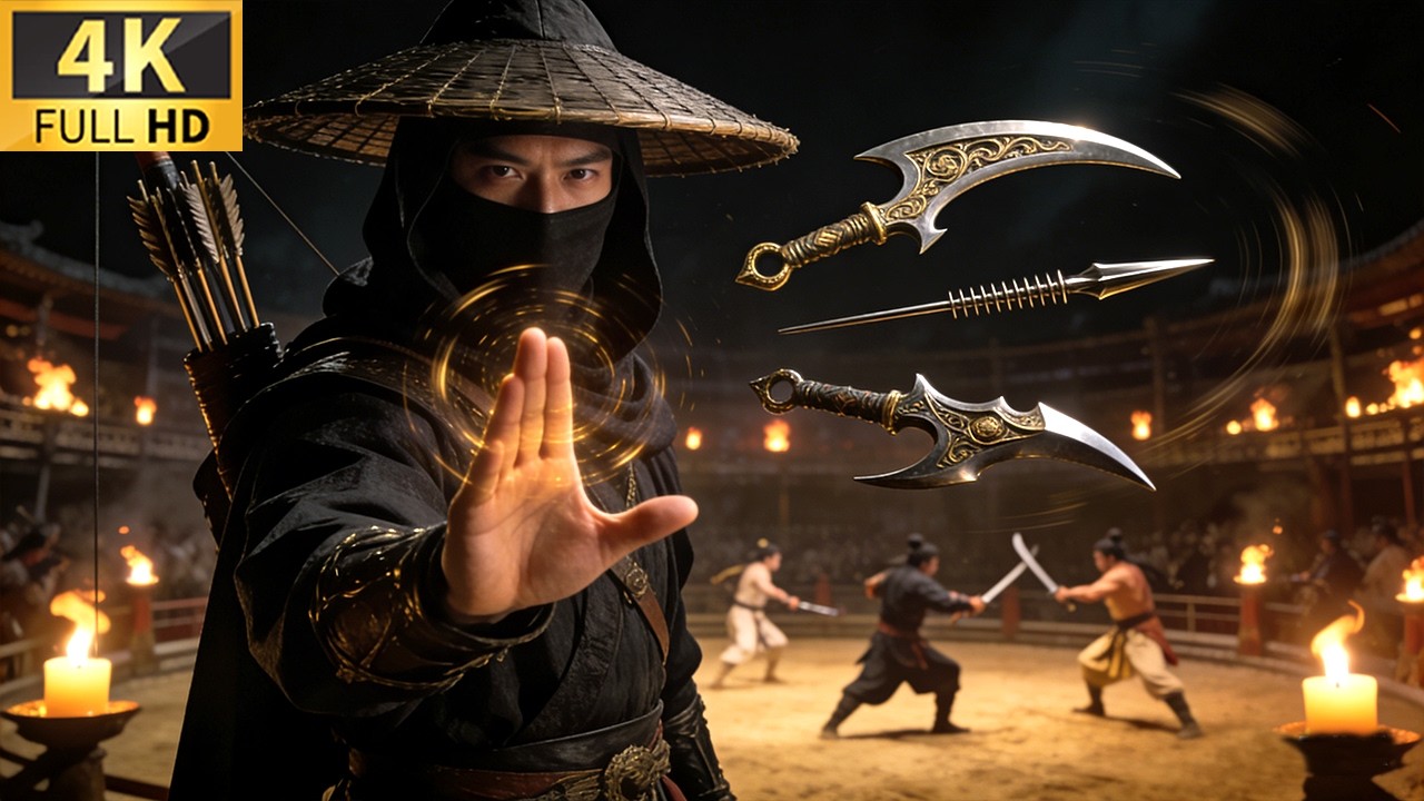 Наглый Боец На Ринге Убит Скрытый Мастер Использует Потерянное Оружие Кровь ⚔️🔥