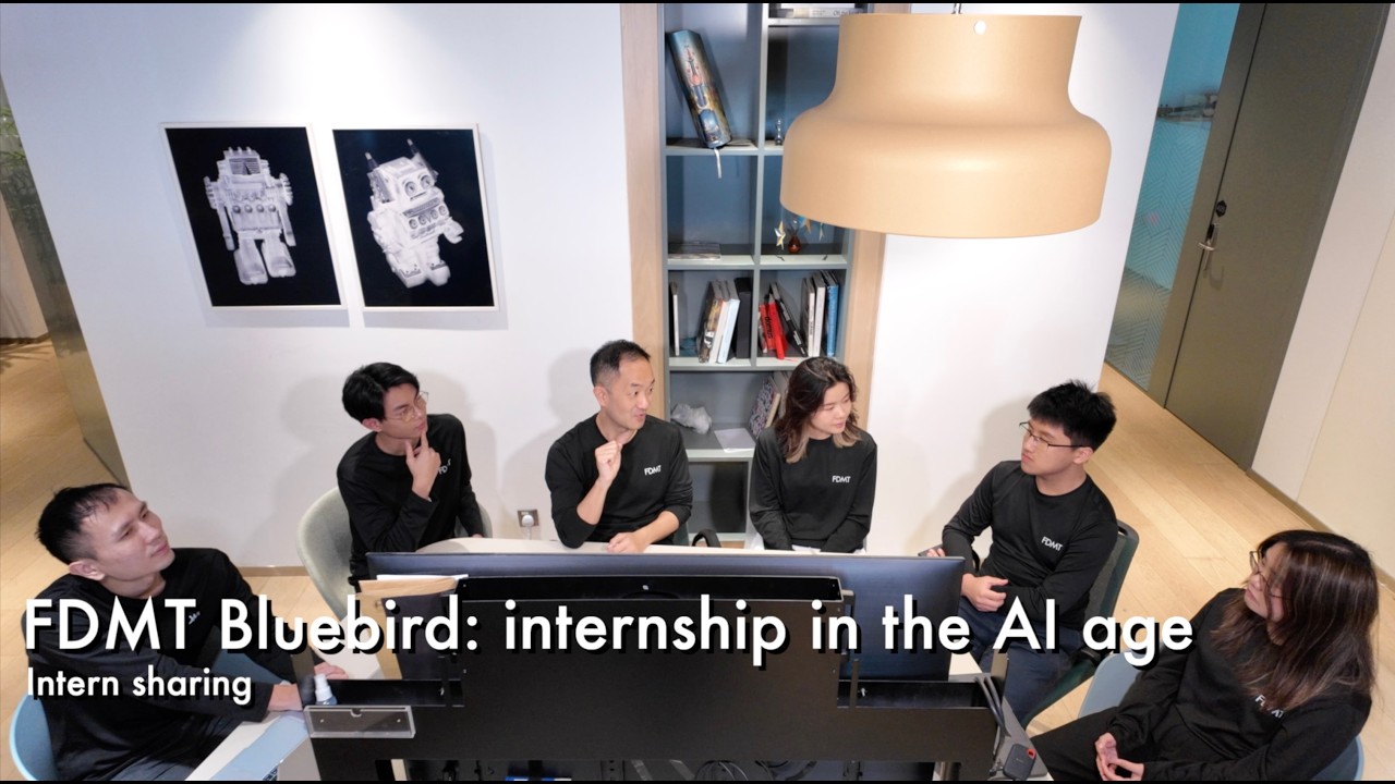 FDMT Bluebird: Internship in the AI age