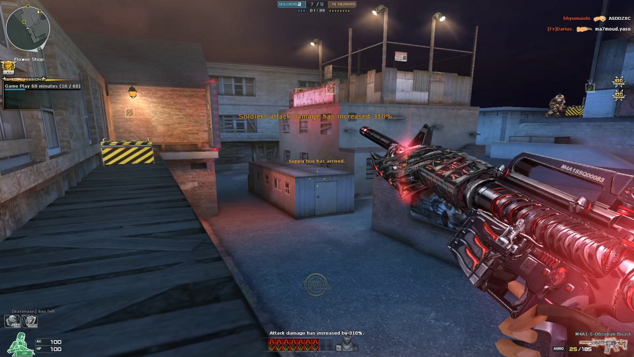 Crossfire NA and UK 2.0 game-play: M4A1-S-Osidian-Beast by [MS]Aquarius ( M4A1 VIP )