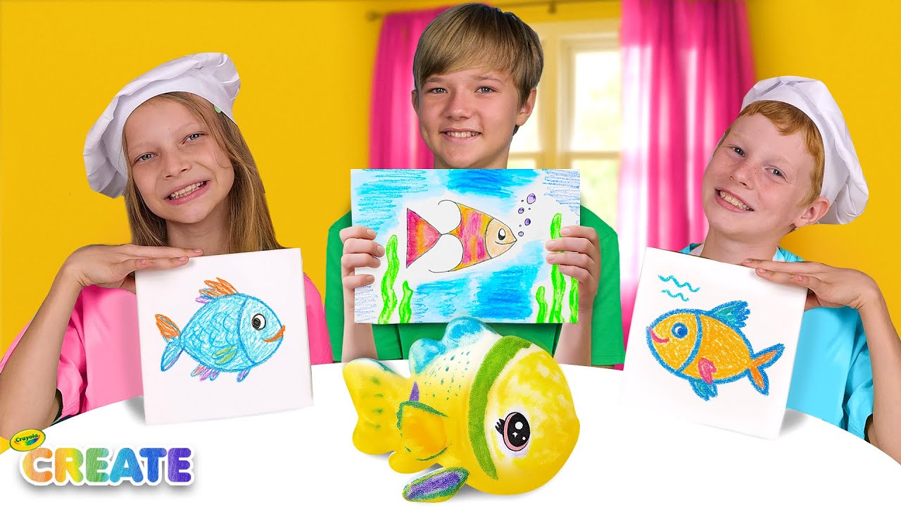 Creative Drawing Tricks and Crafty Fun for Kids | Colorful DIY || Crayola Create