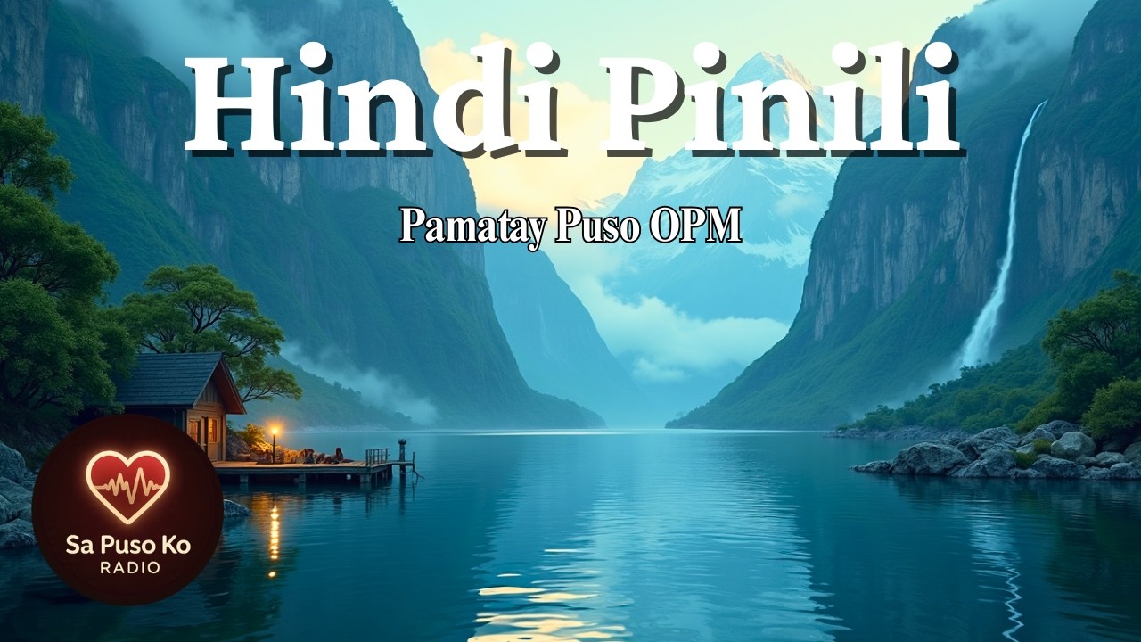 💔 Hindi Pinili (Lyrics) • Tagalog OPM Hugot Song • Minahal Pero Hindi Pinili 💔