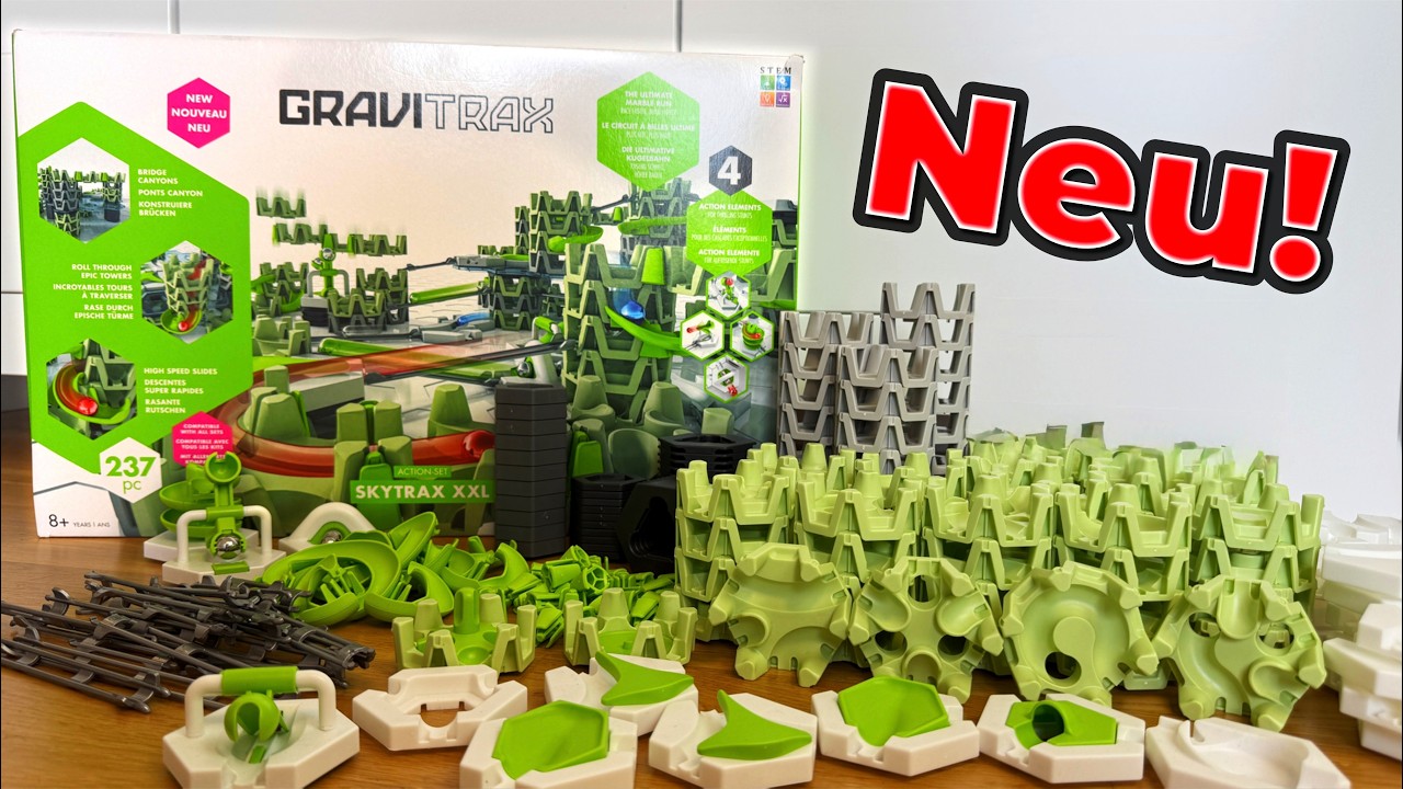 Neuheit GraviTrax SKYTRAX im Test - Action, Drops & Slides!