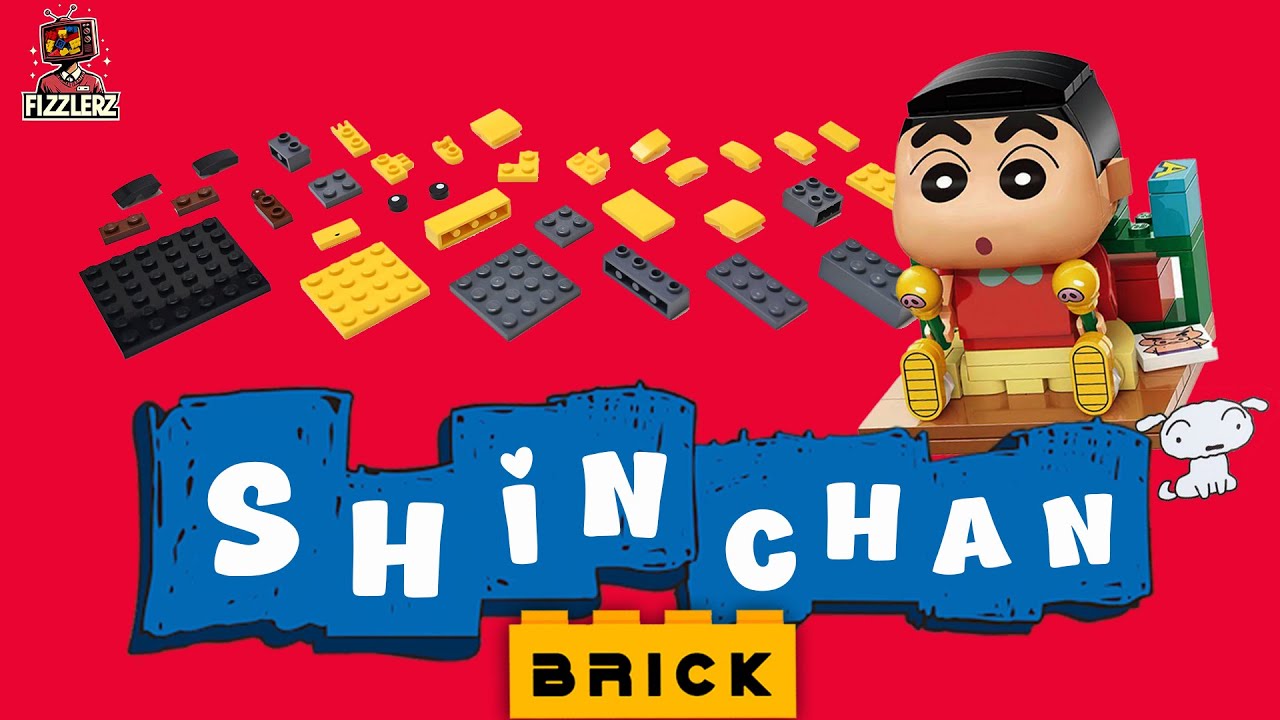 Crayon shinchan | Unofficial Lego | Brick | ASMR | Stop motion EP34