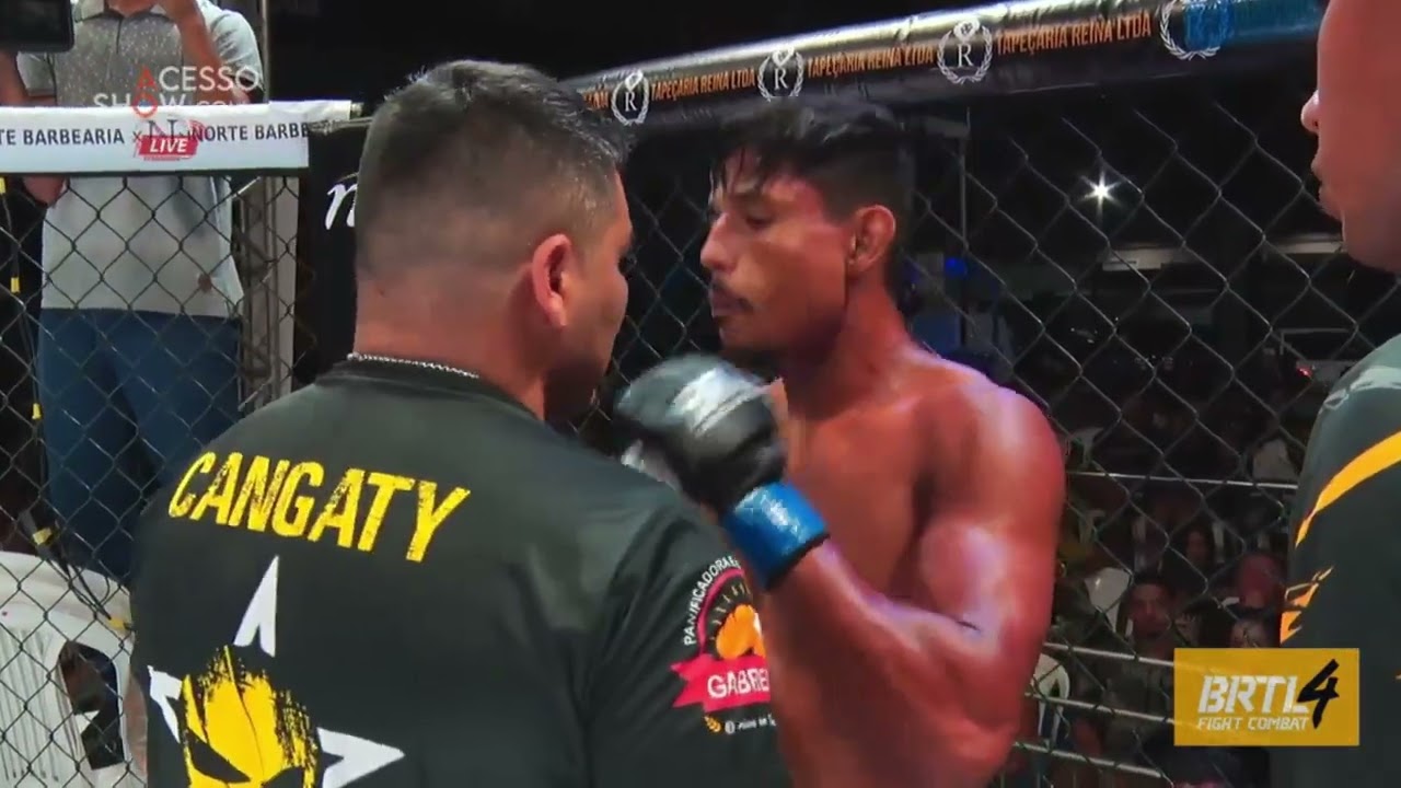 BRTL FIGHT COMBAT - 4 EDIÇÃO - DEFESA CINTURÃO 61 KG - THOMAS BRYAN VS ALEXSANDRO CANGATY