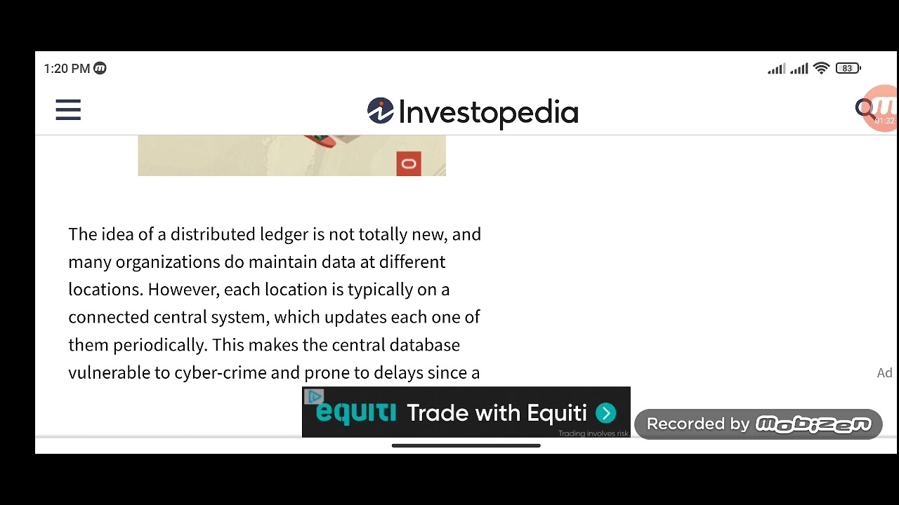Distributed Ledger Technology