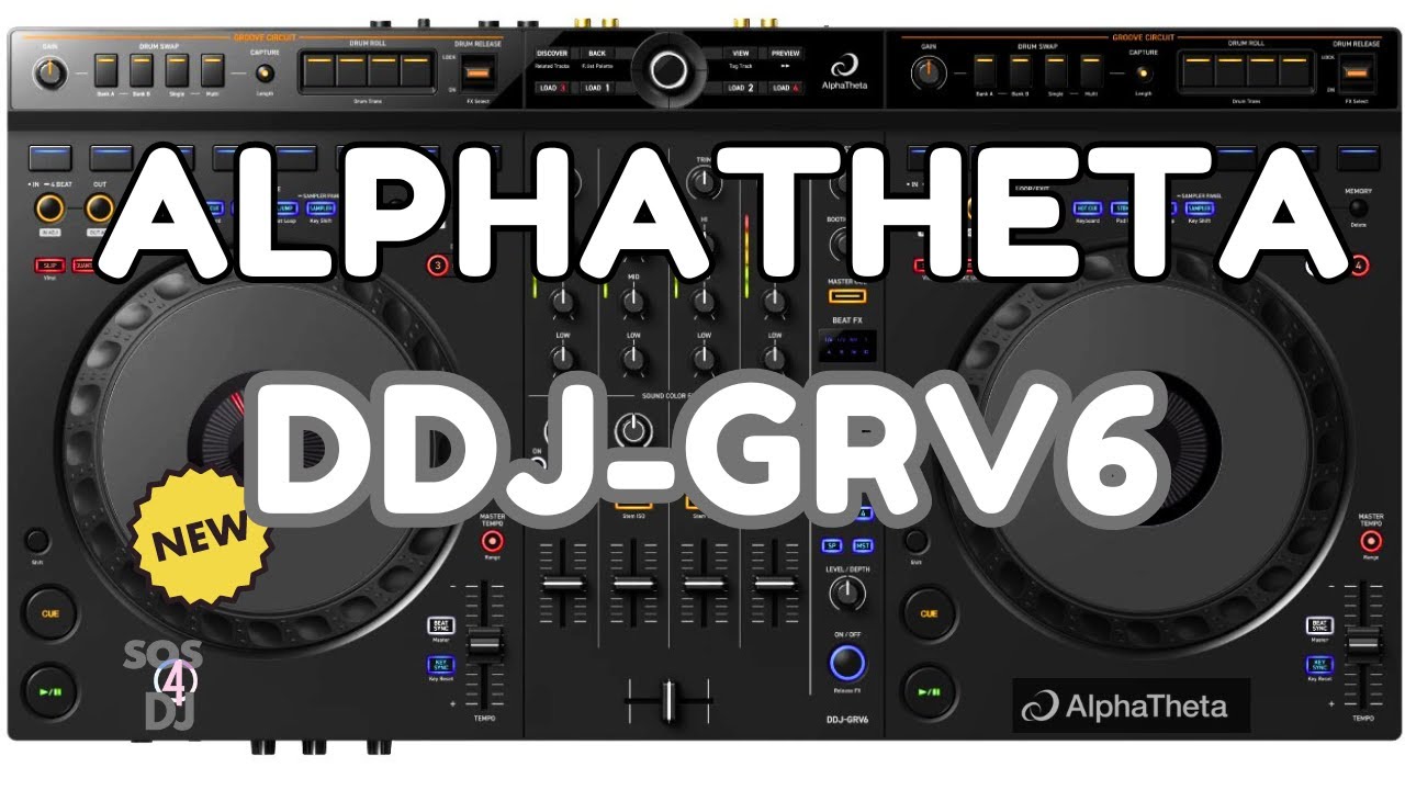 AlphaTheta DDJ-GRV6 Controller