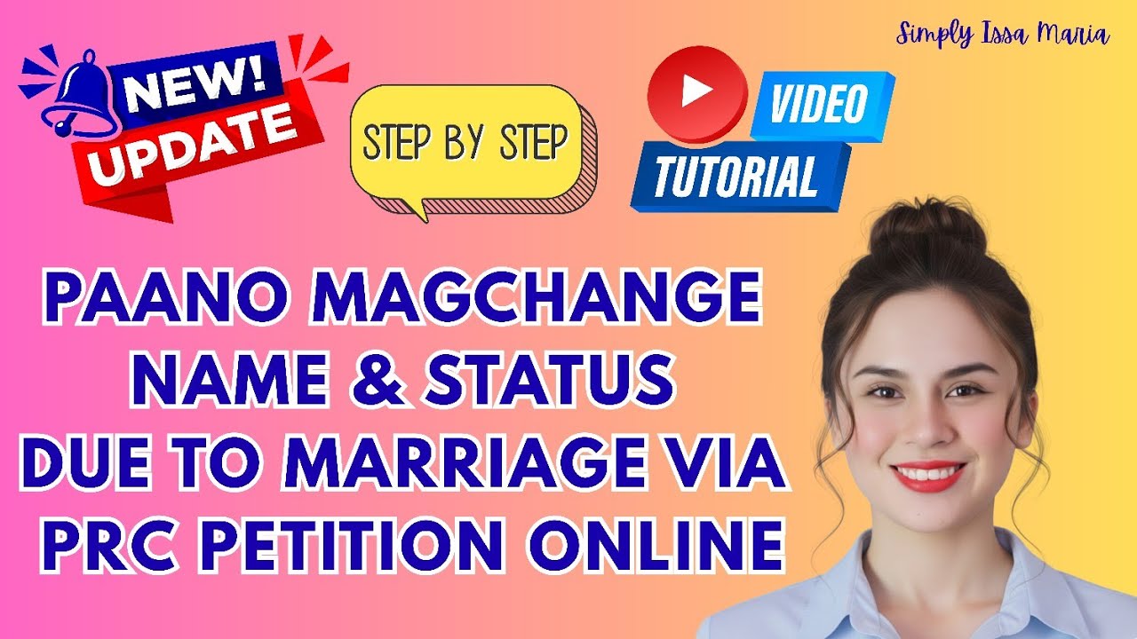How to Change Name & Status sa PRC Online (2025 Update) | Step-by-Step PRC Petition Tutorial