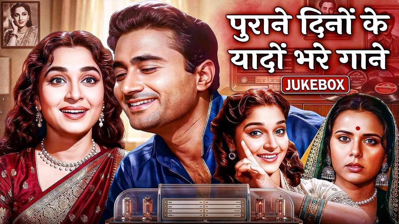 पुराने दिनों के यादों भरे गाने | Lata, Kishore, Asha, Rafi | Old Hindi Songs JUKEBOX