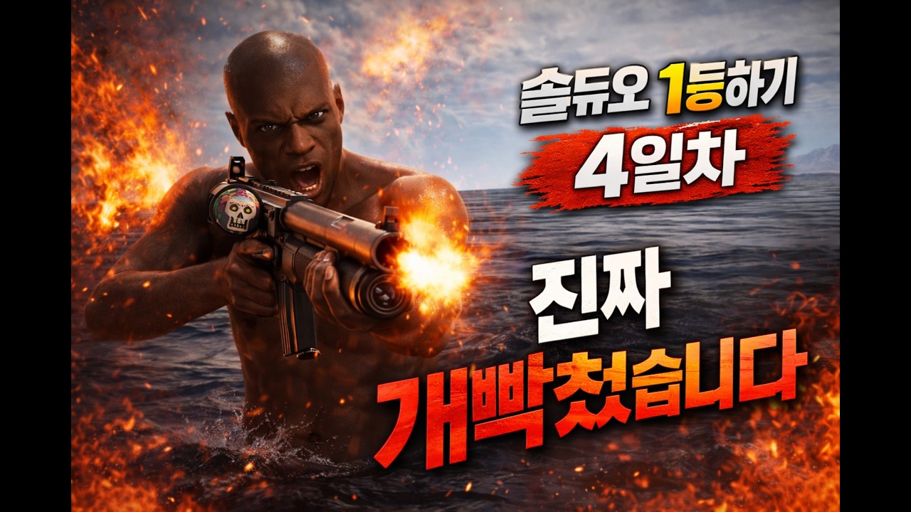 4일차인데 벌써 지면 끝이다