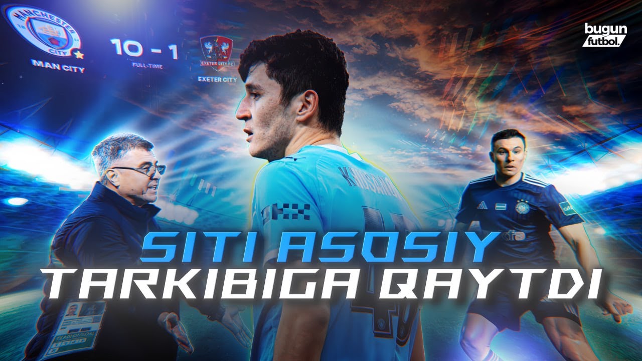 ABDUQODIR ASOSIY TARKIBGA QAYTIB OLDI, FUTBOLCHILARIMIZ ERONGA YO'L OLMOQDA