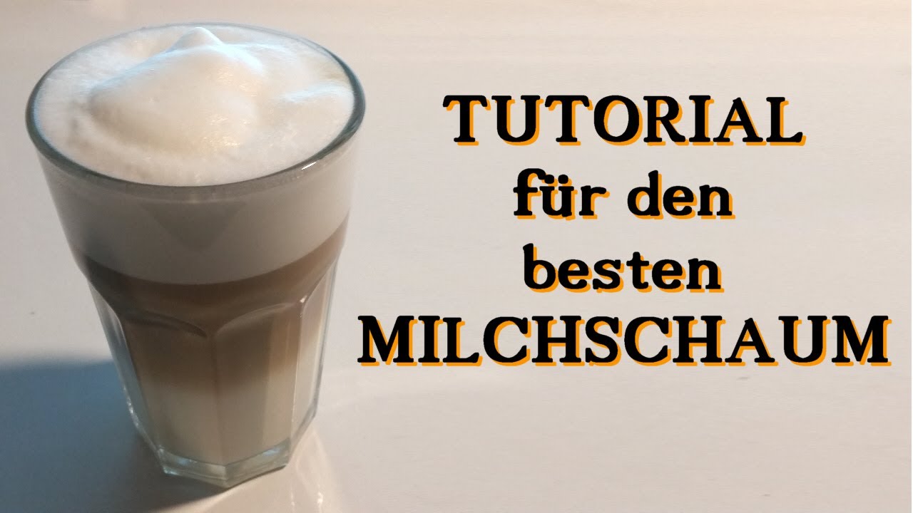 Tutorial  Der beste MILCHSCHAUM   Latte Macchiato ohne Maschine   mein Trick   Darconizer