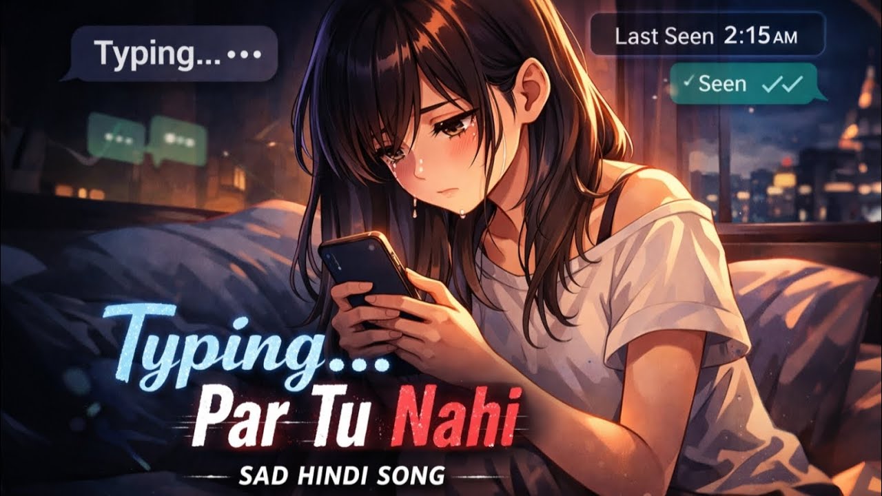 Typing… Par Tu Nahi | Hindi Sad Song with Emotional Rap | Female Version | Chat Breakup Song
