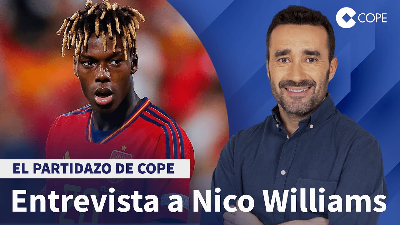 Nico Williams: "Tengo claro dónde voy a jugar la próxima temporada" | El Partidazo de COPE