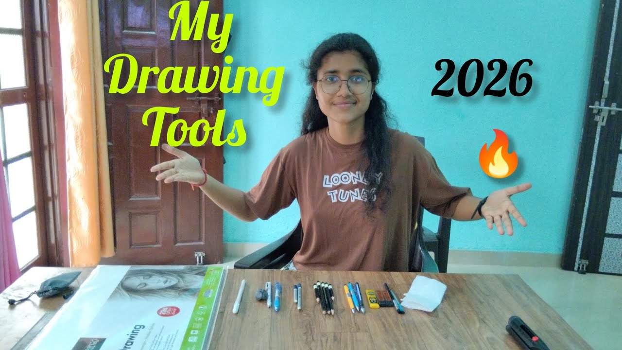 My drawing tools 🔥 2026